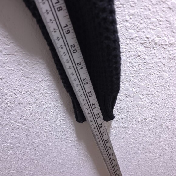Calvin Klein Chunky Knit Black Sweater‎ | Size Small - Picture 8 of 11